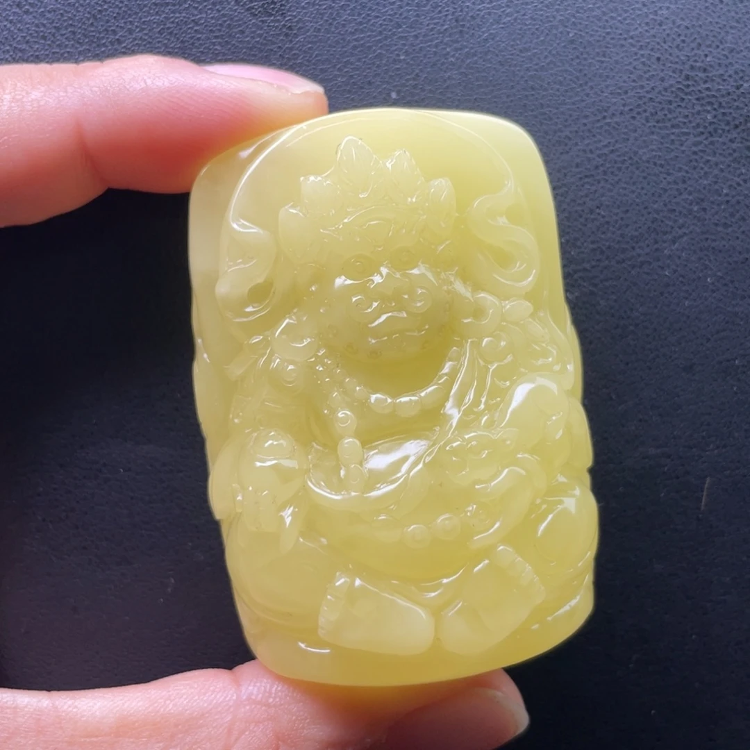 琥珀未镶嵌颈饰天然琥珀蜜蜡