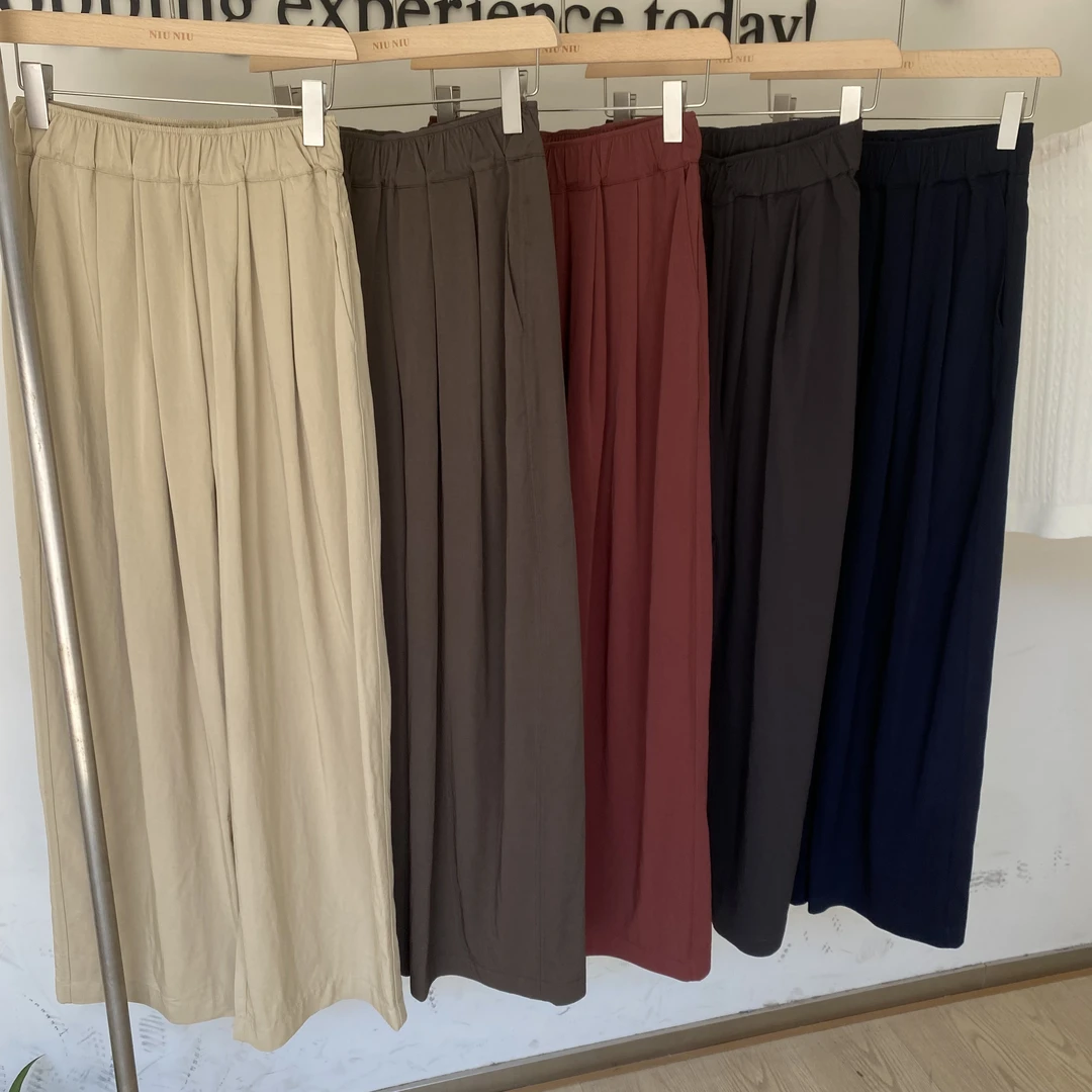 NIU NIU家2025年韩国新款百搭休闲裤