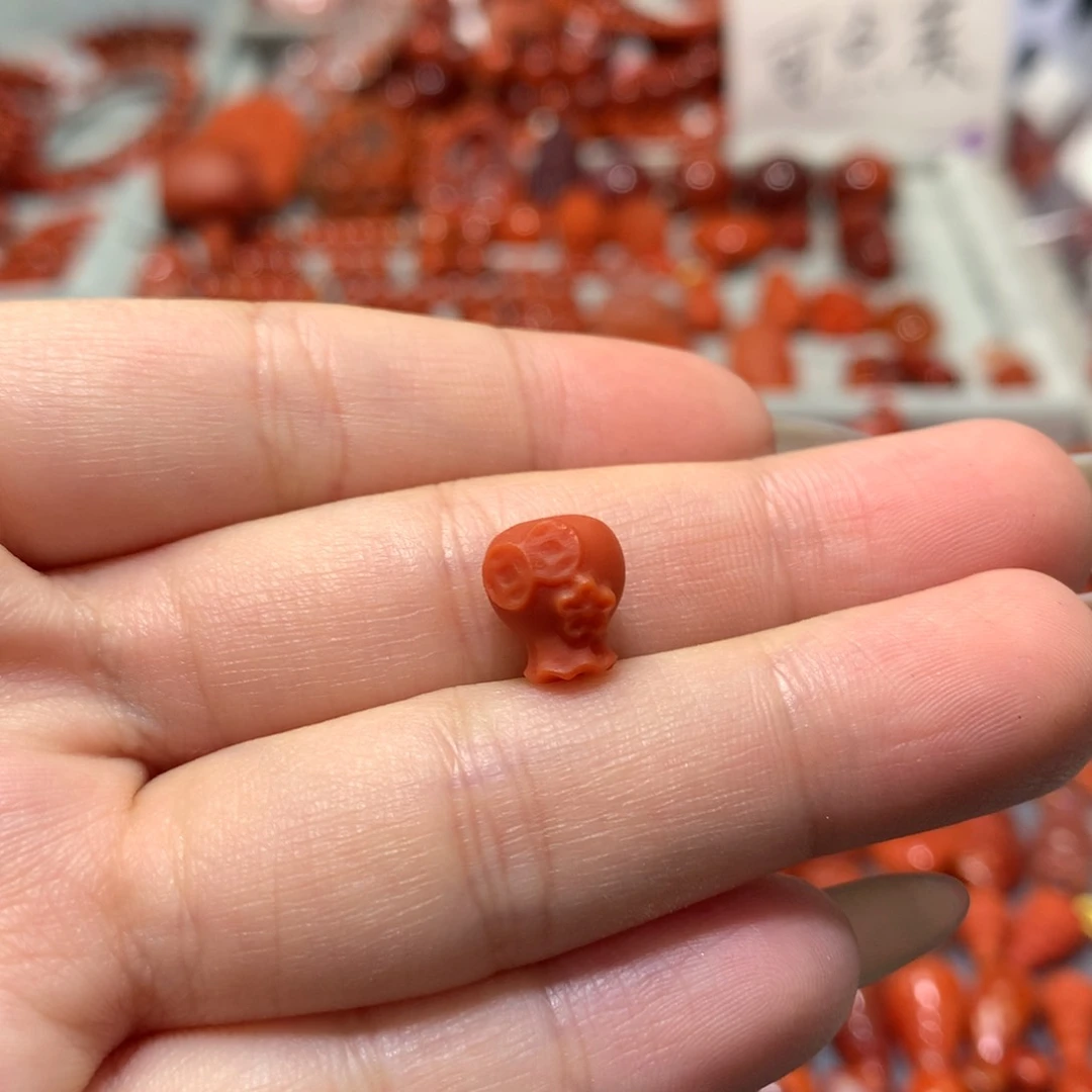【闪购商品】南红玛瑙钱袋未镶嵌