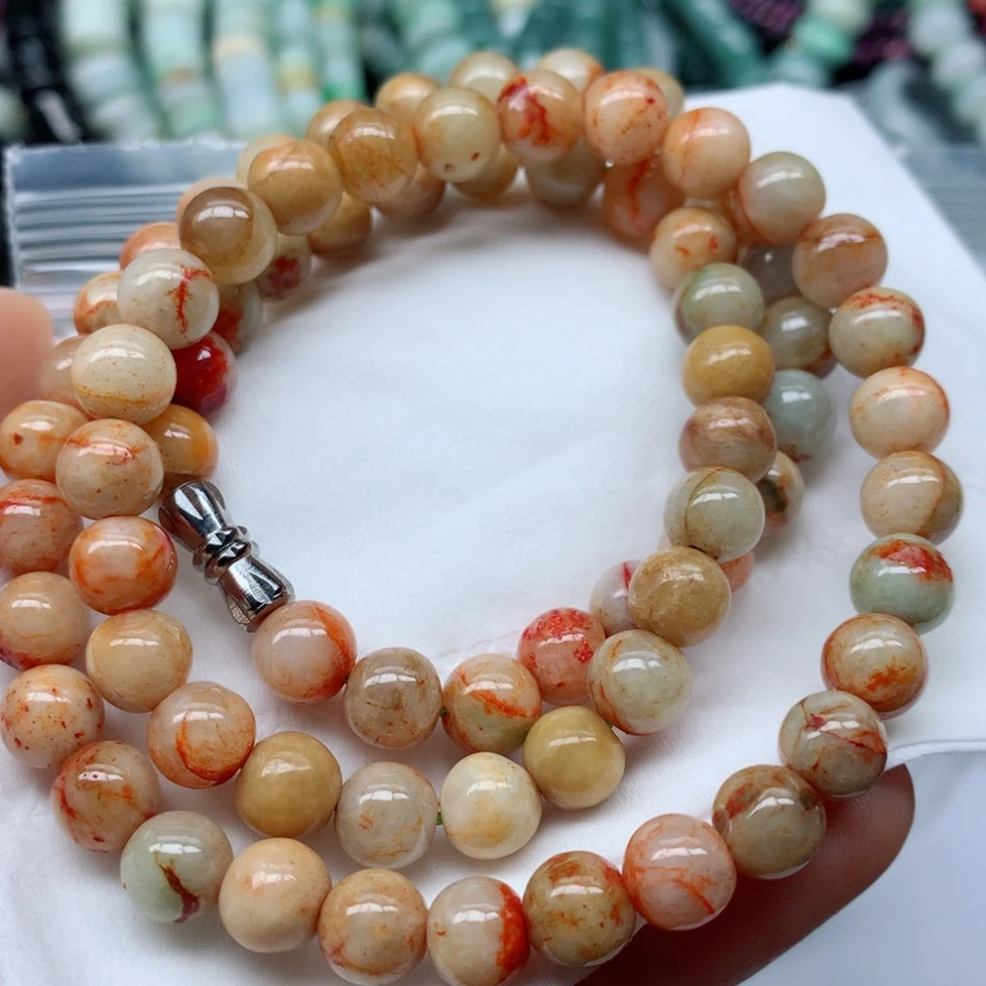 翡翠颈饰未镶嵌手串