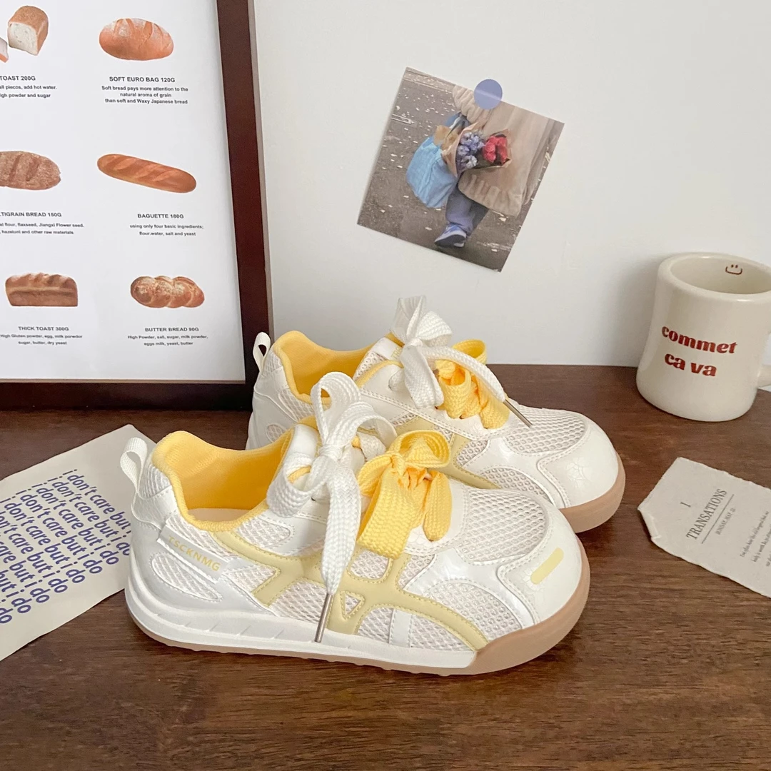 厚底德训鞋女2025夏季新款爆款鞋子百搭休闲运动鞋小众小白阿甘鞋