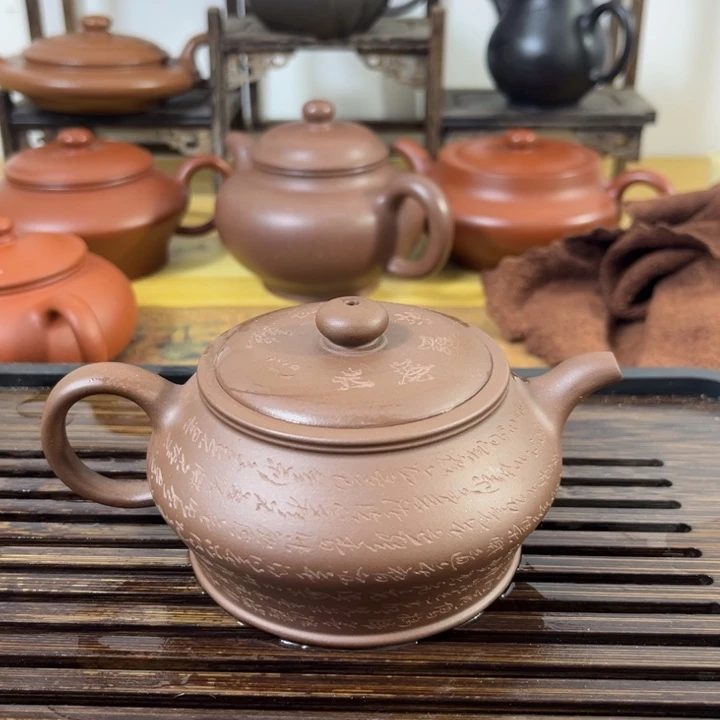 原矿紫砂半手工制作