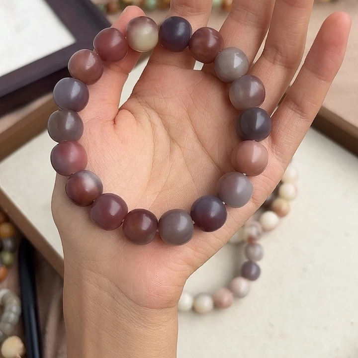 手串菩提根/象牙果卡14手工干磨苹果珠A1