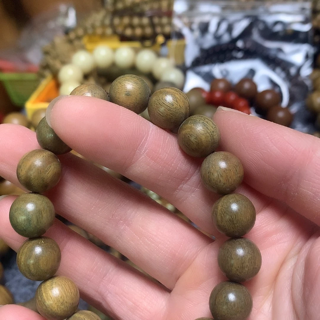 维腊木（绿檀）手串/手链水**华