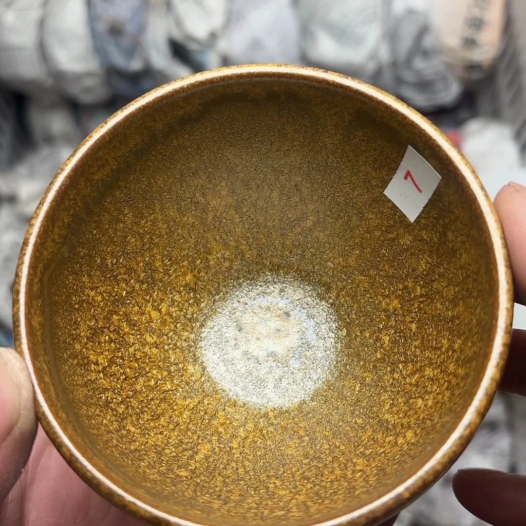 茶盏微瑕建盏主人杯一只