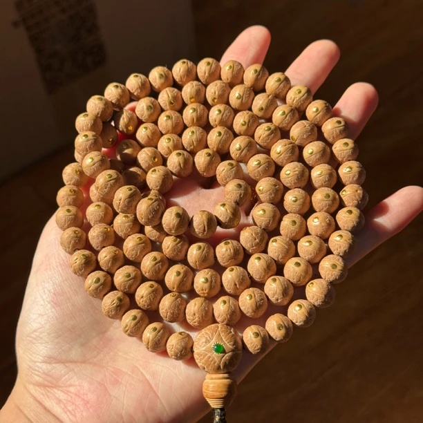 9.7-10.2实心精品镶嵌尼泊尔凤眼菩提108