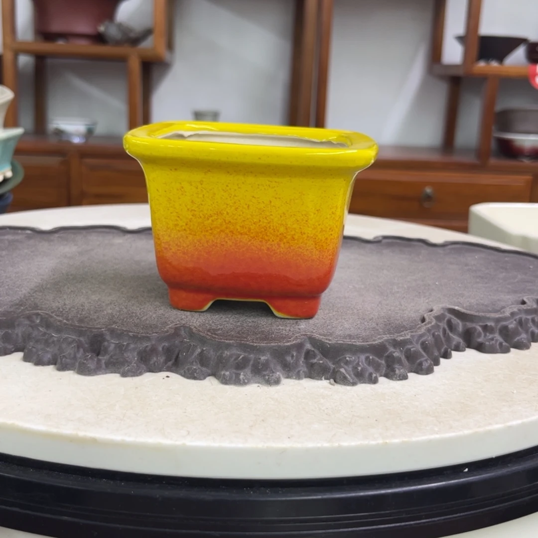 紫砂花盆瑕疵7-11。。。