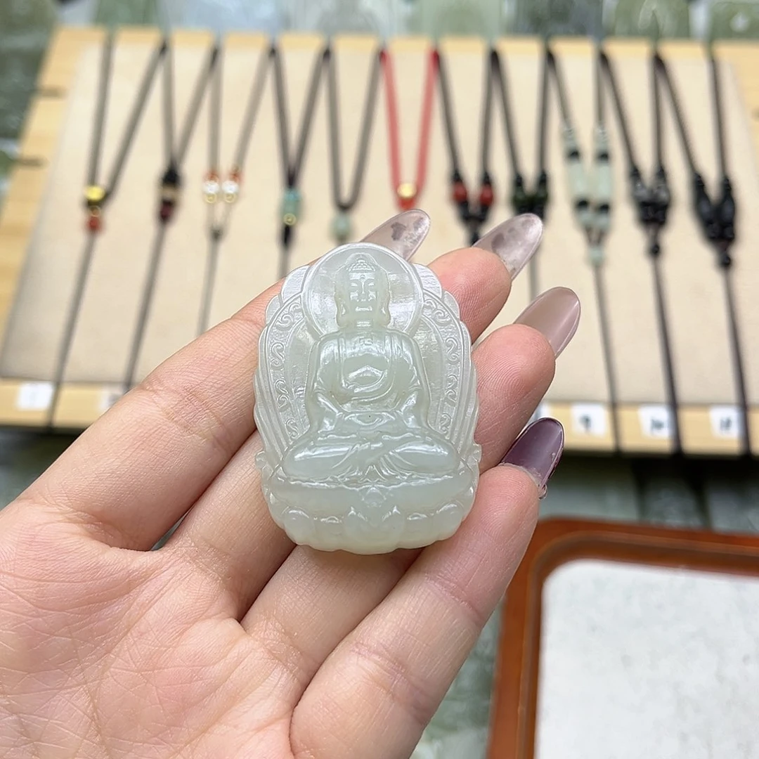 和田玉颈饰未镶嵌x*x