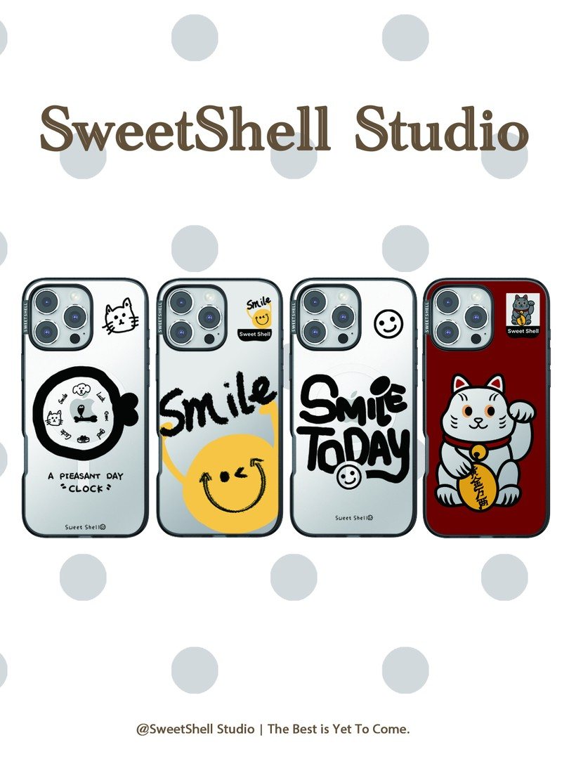 Sweet Shell 【 招财猫 】小众ins可爱风防摔手机壳