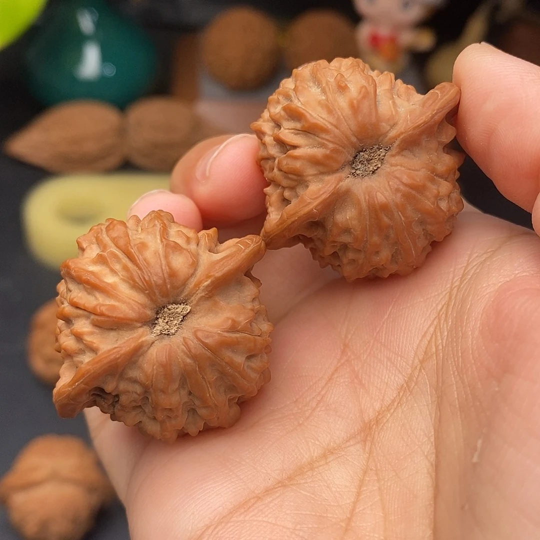 把件文玩核桃金丝雀全品35+