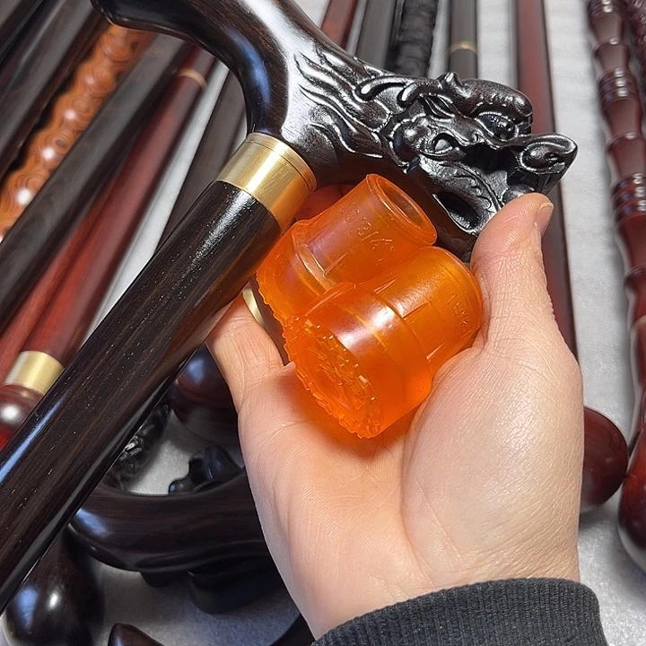 懒***羊东非黑黄檀（紫光檀）紫光檀龙头95长