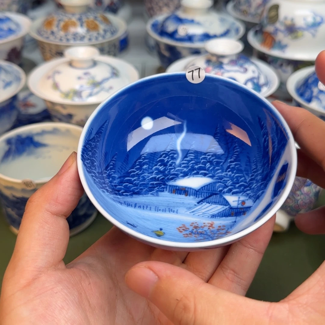 彦祖纯手工手绘茶具77
