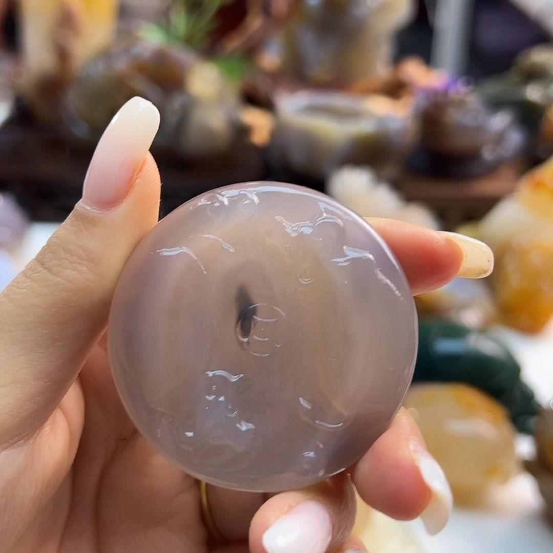 玛瑙/玉髓未镶嵌颈饰