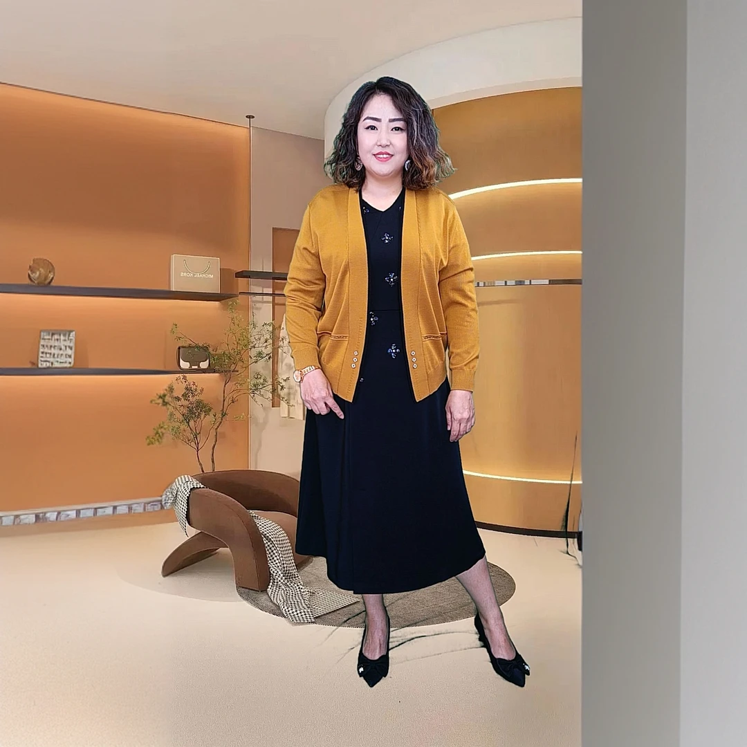 2024年新款外套针织时尚休闲百搭