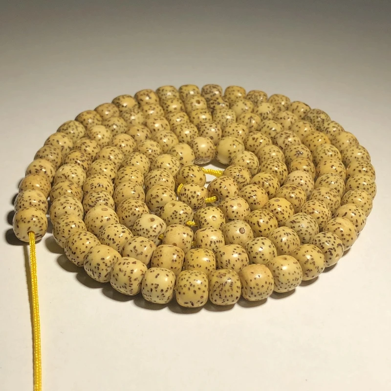 正宗海南星月菩提手串老籽 108颗手持佛珠念珠脖挂长串文玩送人礼