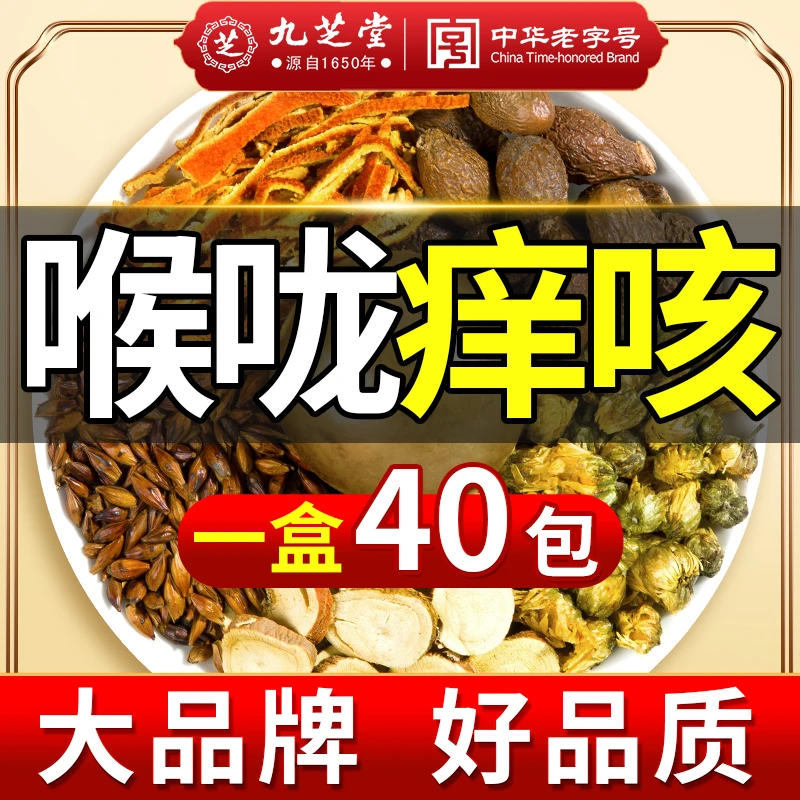 【换季常备】九芝堂胖大海罗汉果茶  润润茶组合茶清润茶四季常备