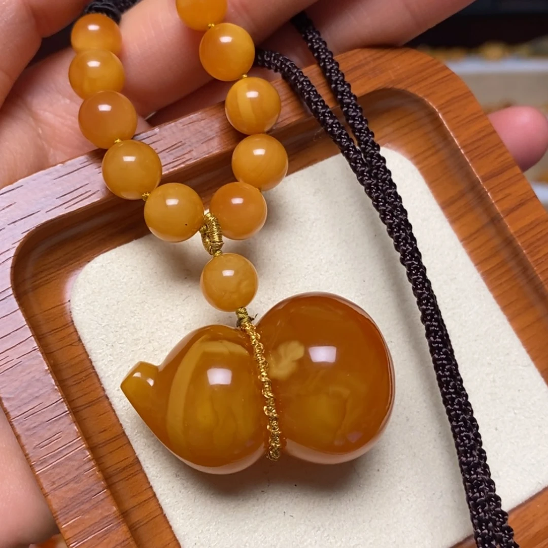 【闪购商品】未镶嵌颈饰蜜蜡项链