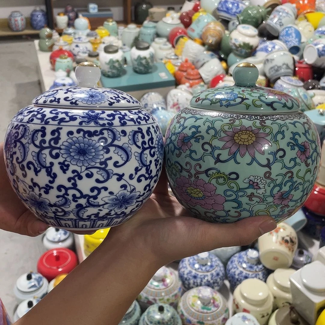 陶瓷罐茶叶罐密封罐