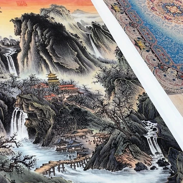 国画书画描金拓染金石传拓手写