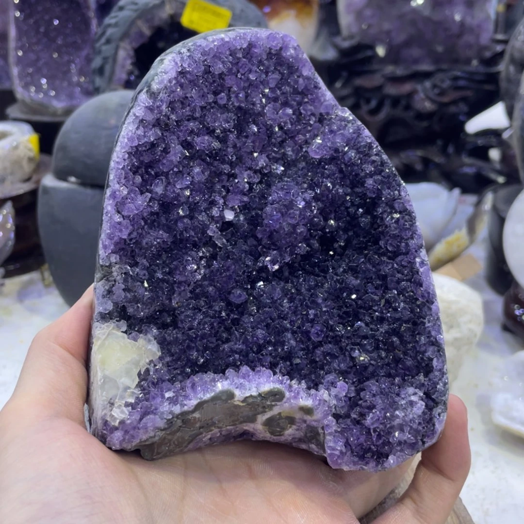 未镶嵌珠宝半成品紫晶