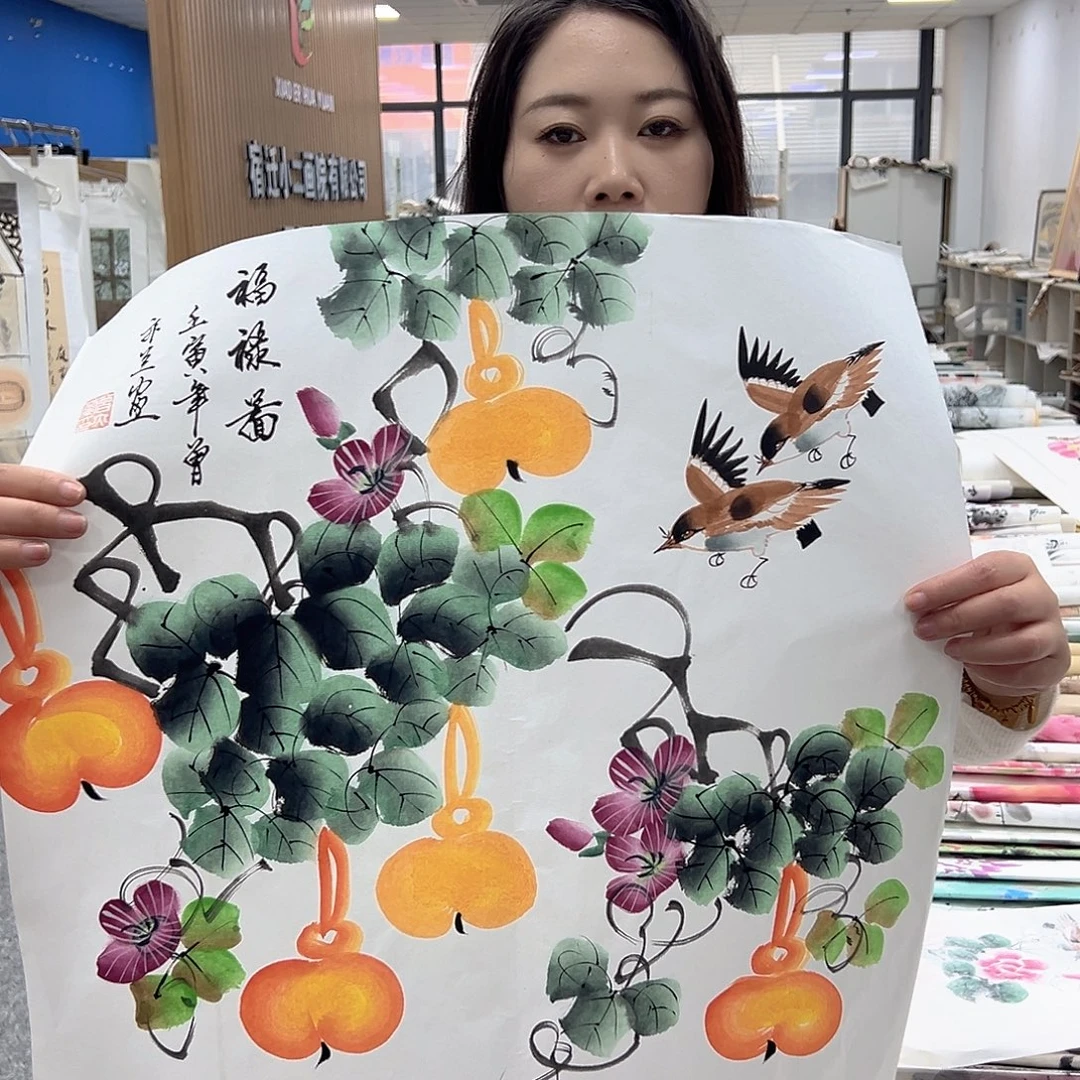 国画纯手绘字画作品欣赏