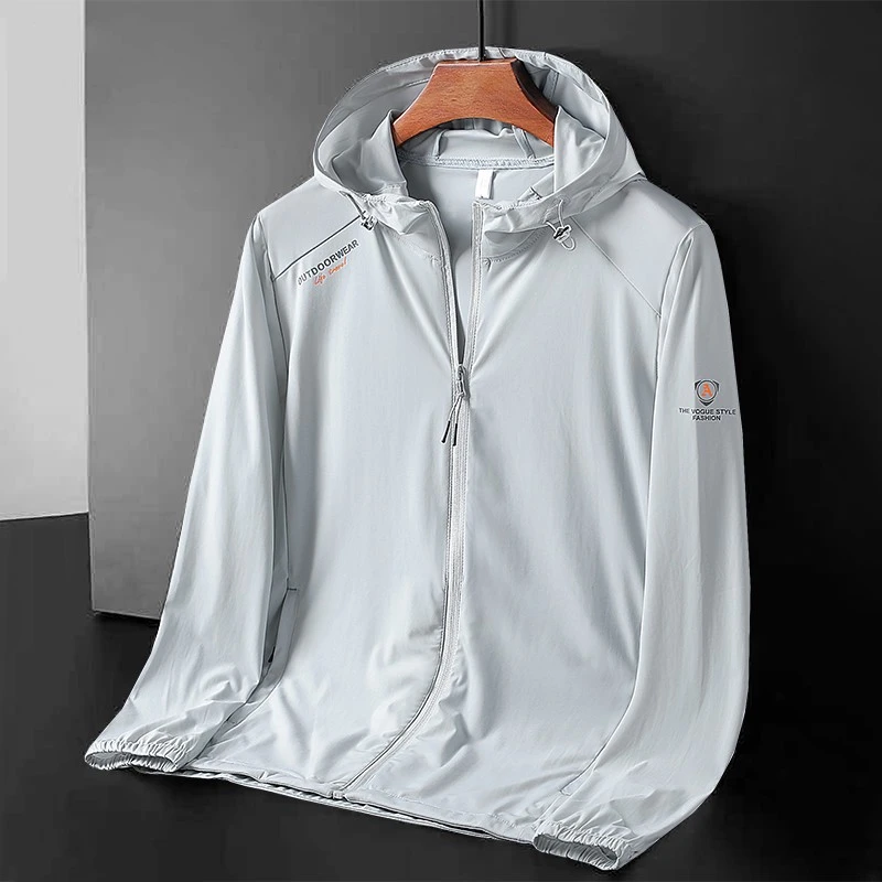 Npkp Couture官方正品/超薄冰丝防晒衣男2025夏季胖子帅气速干皮