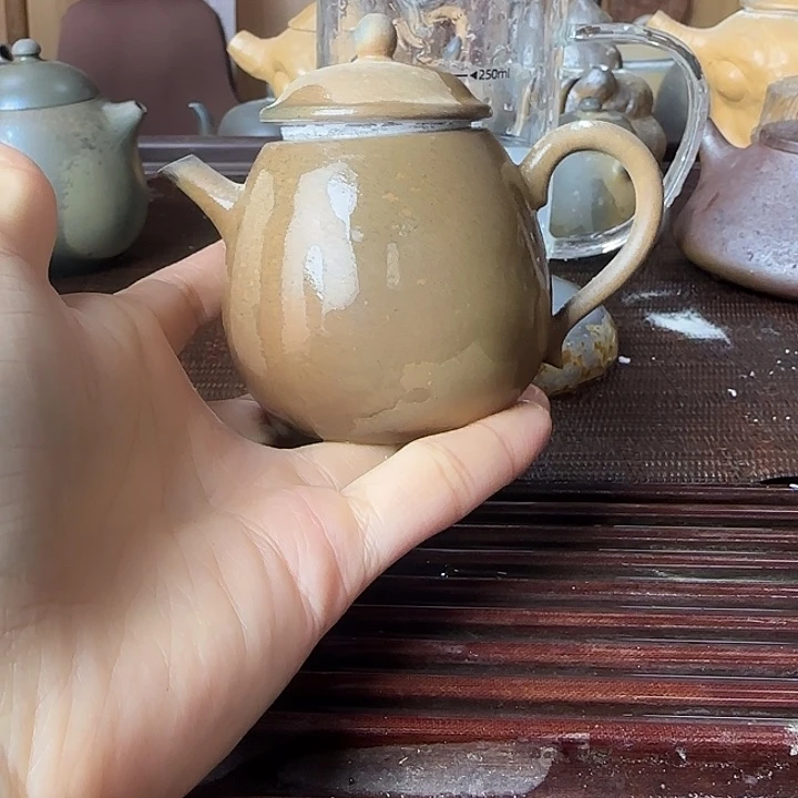 茶壶紫砂坭兴陶龙窑柴烧大寺