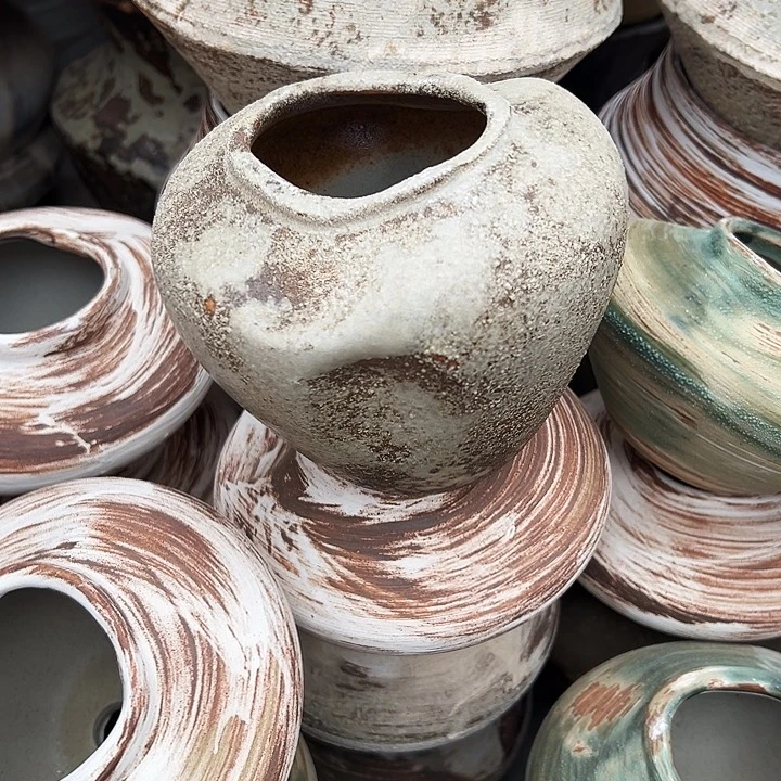 景德镇精品花盆栽适合口7高11