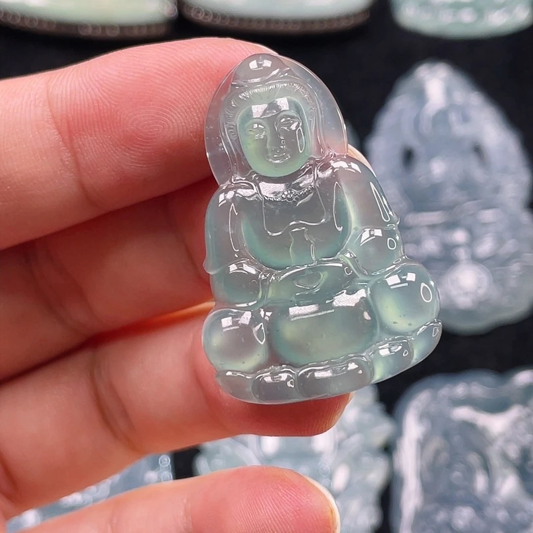 颈饰未镶嵌翡翠6，
