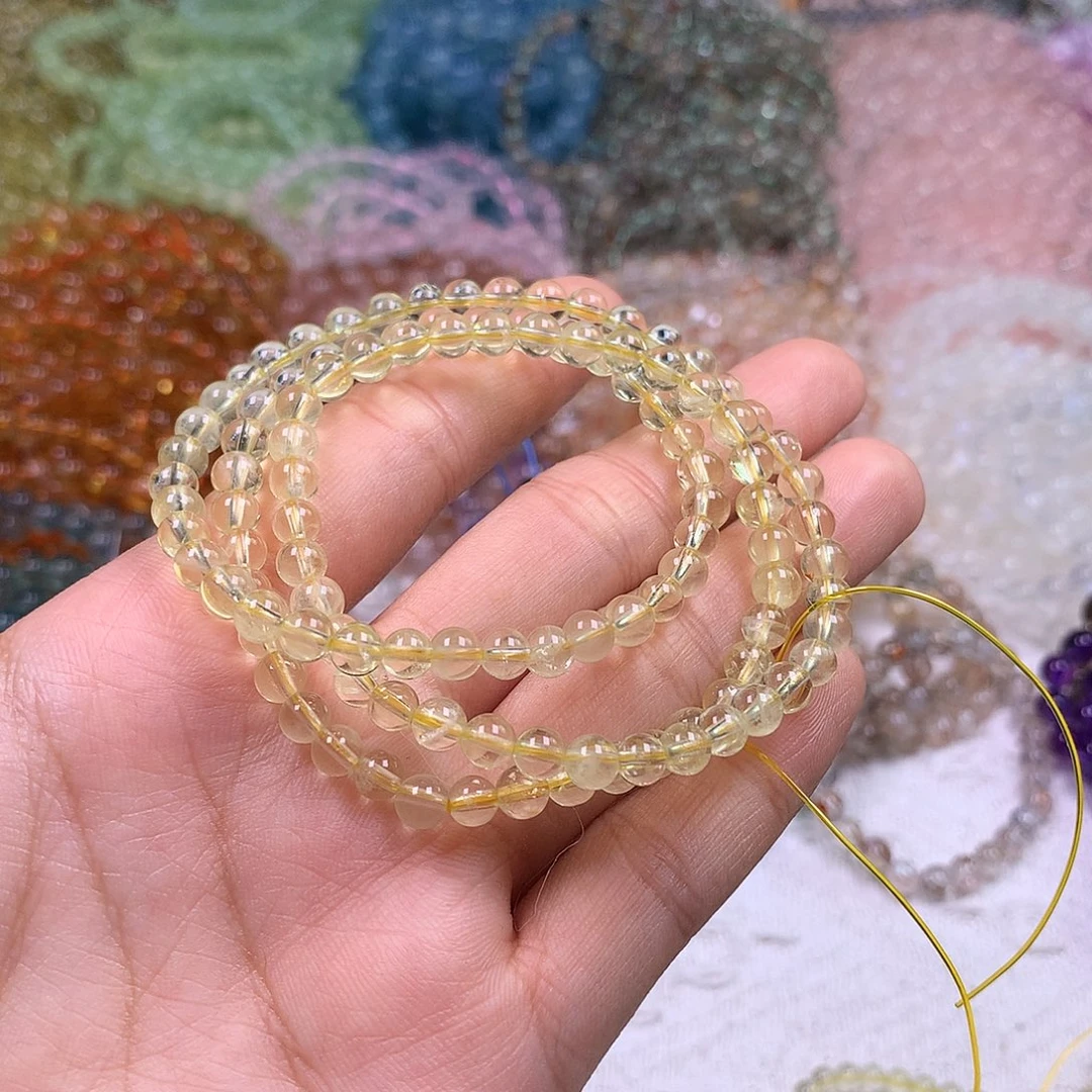 水晶手链未镶嵌天然