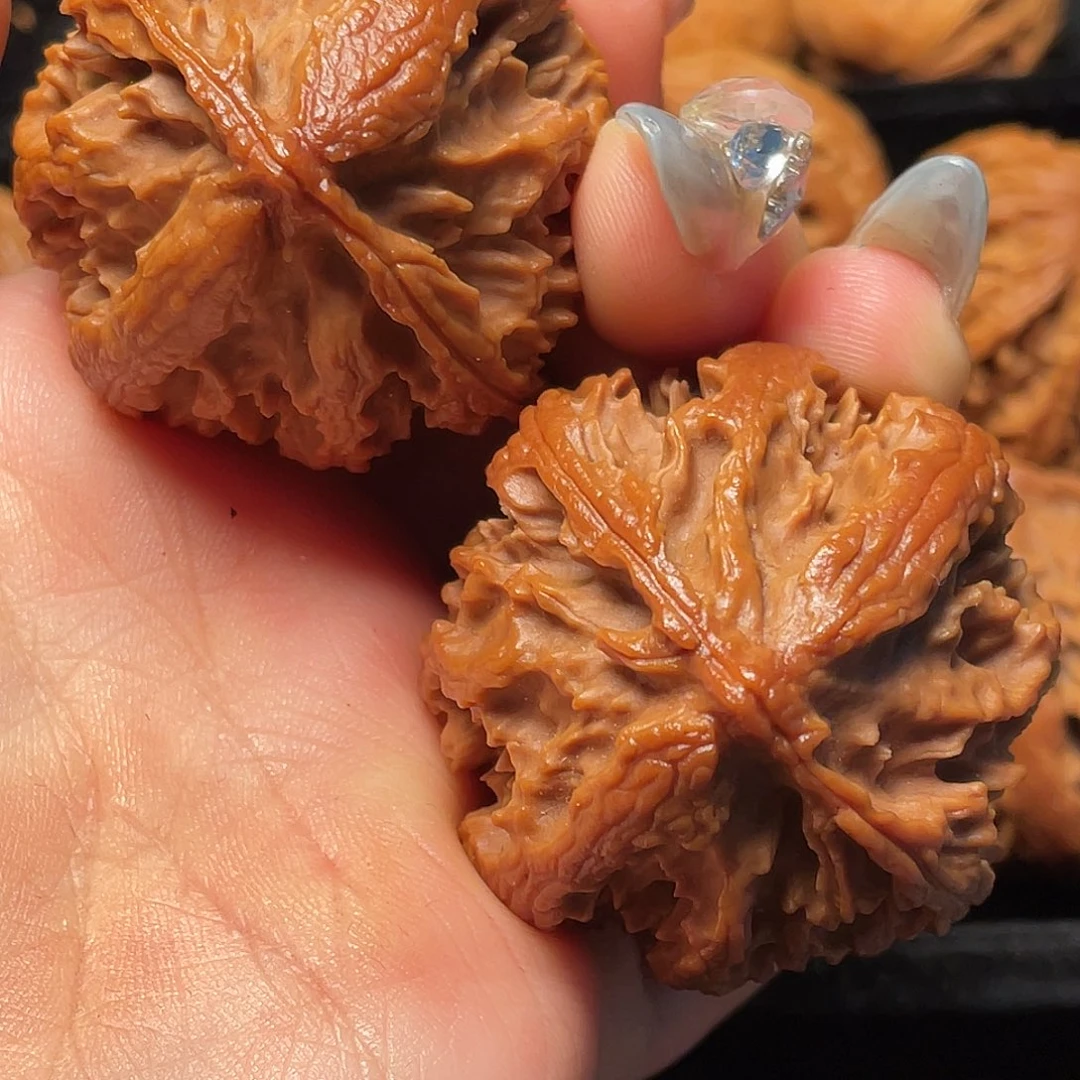 文玩核桃把件秦岭山脉核桃