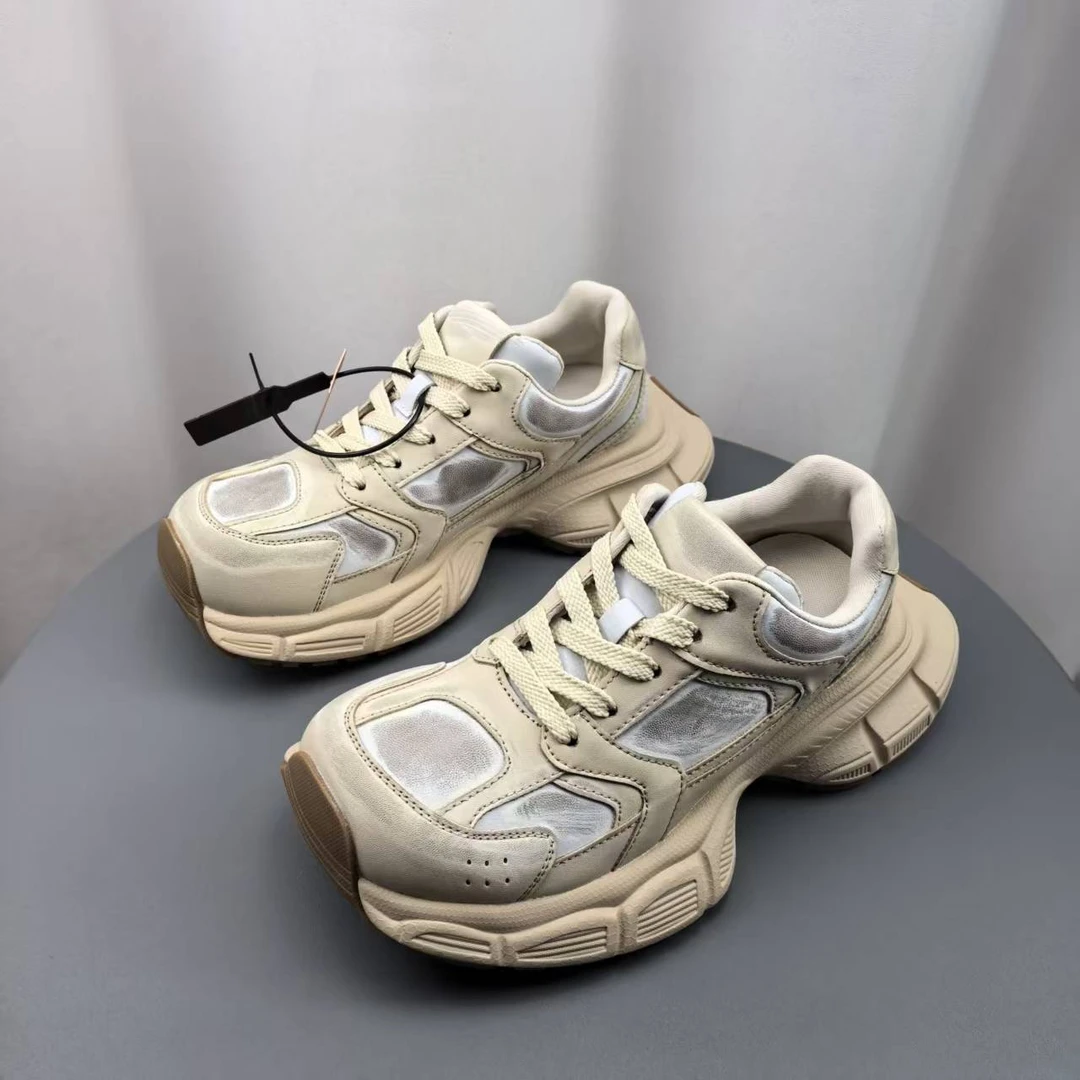 SGIRL TWTW潮酷复古老爹鞋女2025新款小个子增高时尚运动休闲鞋子