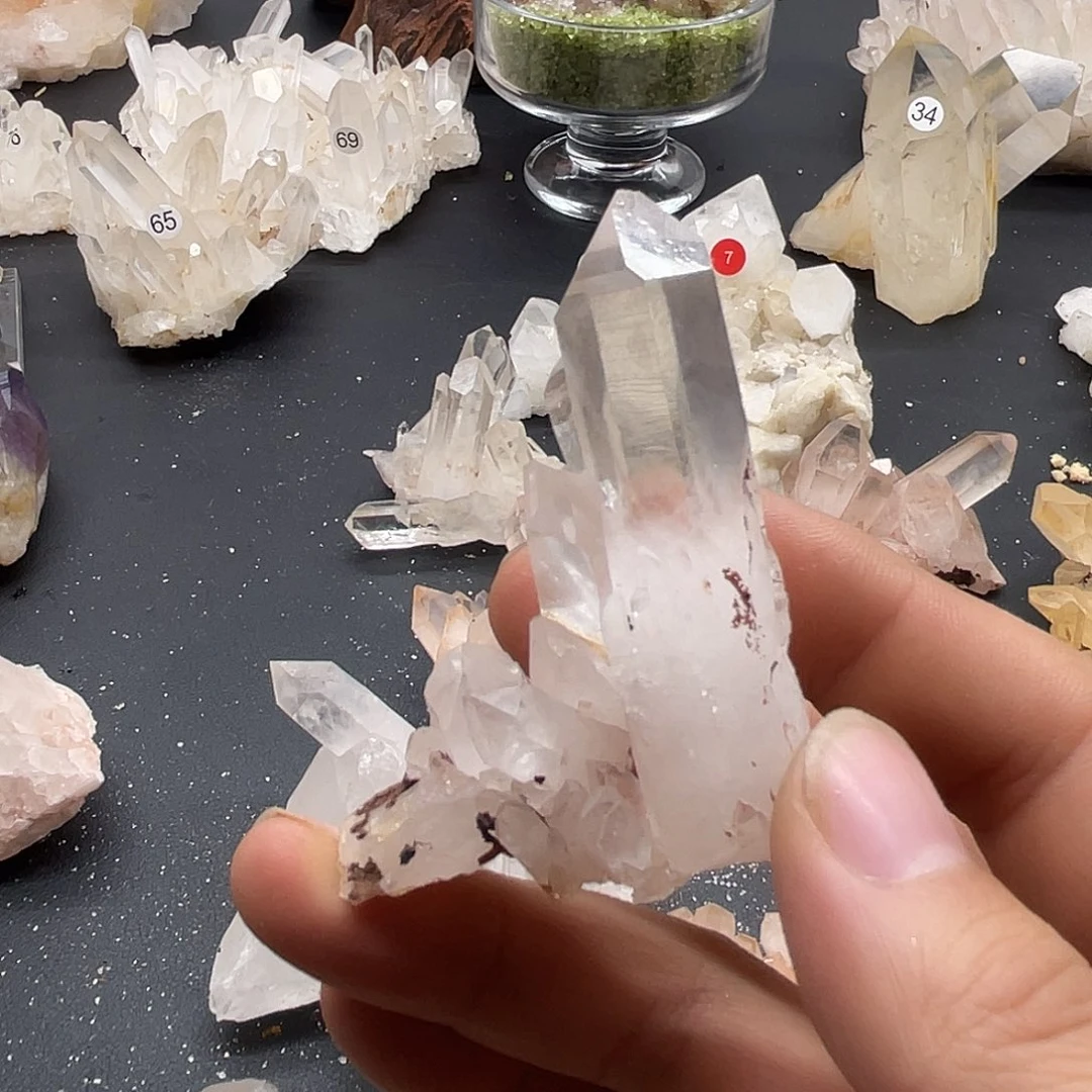 我***画珠宝半成品水晶银S925镶嵌