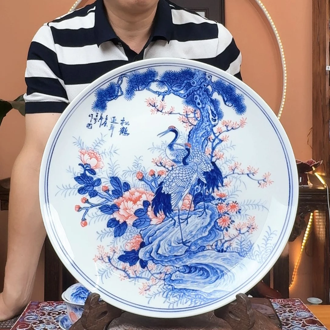 景德镇陶瓷手工盘