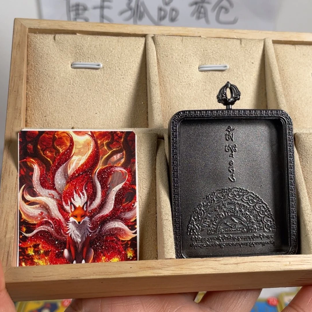 观***宇吊坠观澜雾语唐卡壳子