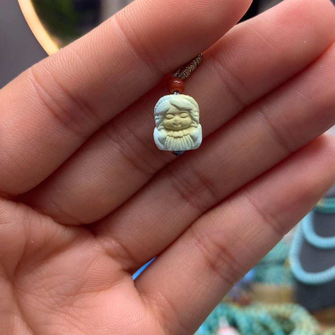 绿松石挂件未镶嵌