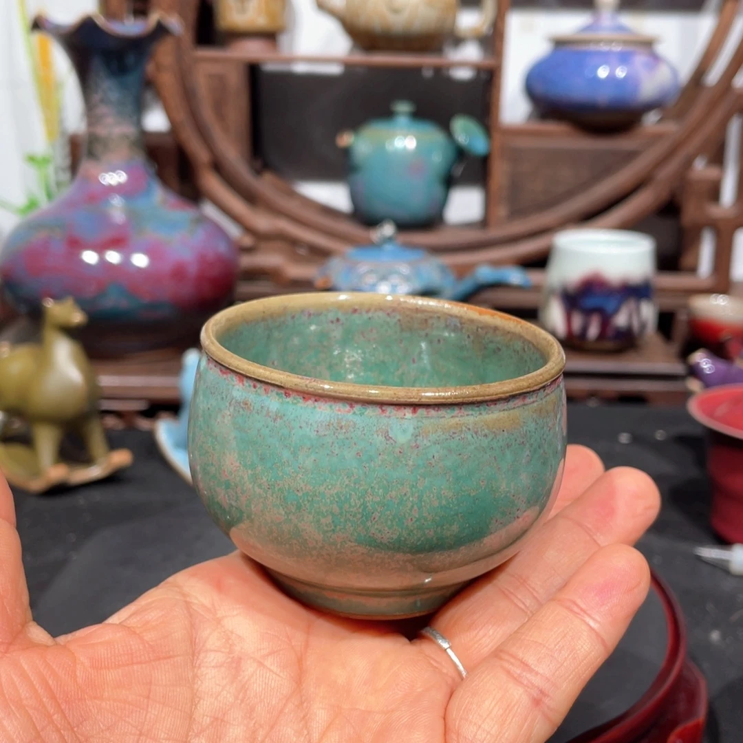 阿***颜中国神后钧瓷茶器