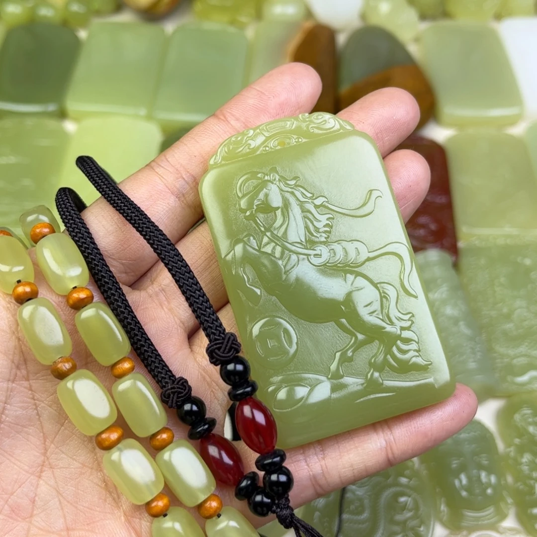 清***溪新疆昆仑山料小马