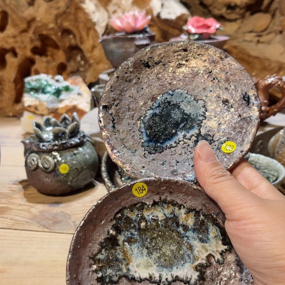 【闪购商品】品**客柴烧手工茶具茶杯183.184