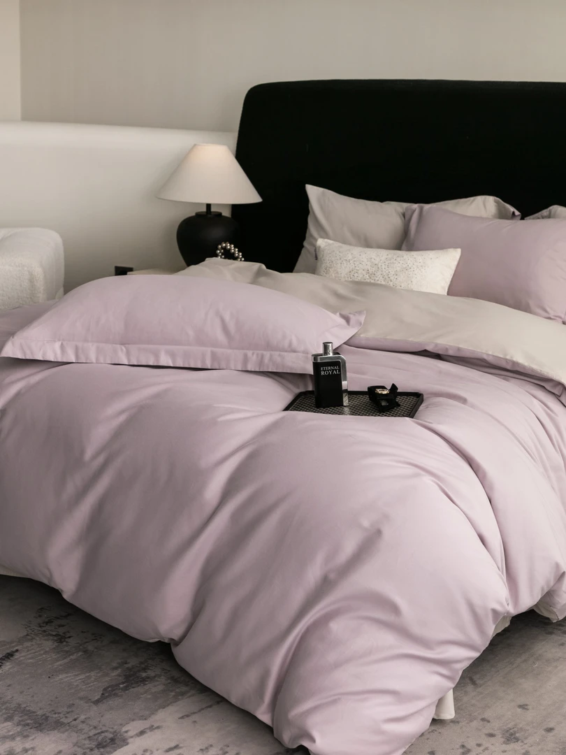 特！小玲子 双拼纯色磨毛 140S 全棉长绒棉加厚磨毛套件