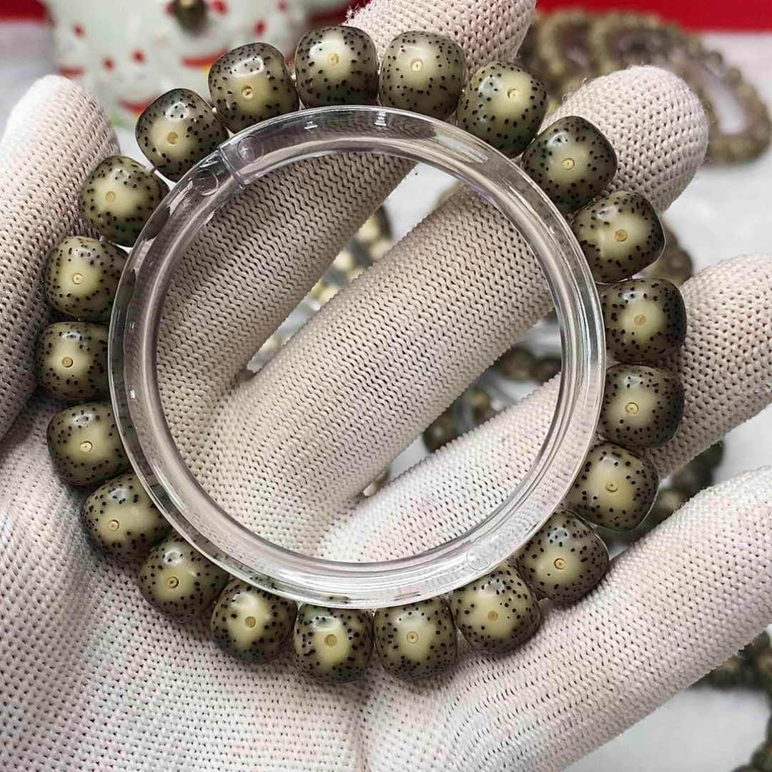 星月菩提手串绿幽灵10/11。006