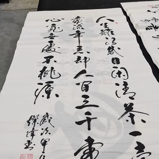 翰墨郭灿伟老师作品一副