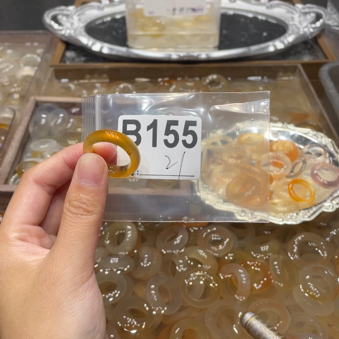 玛瑙/玉髓未镶嵌戒指155