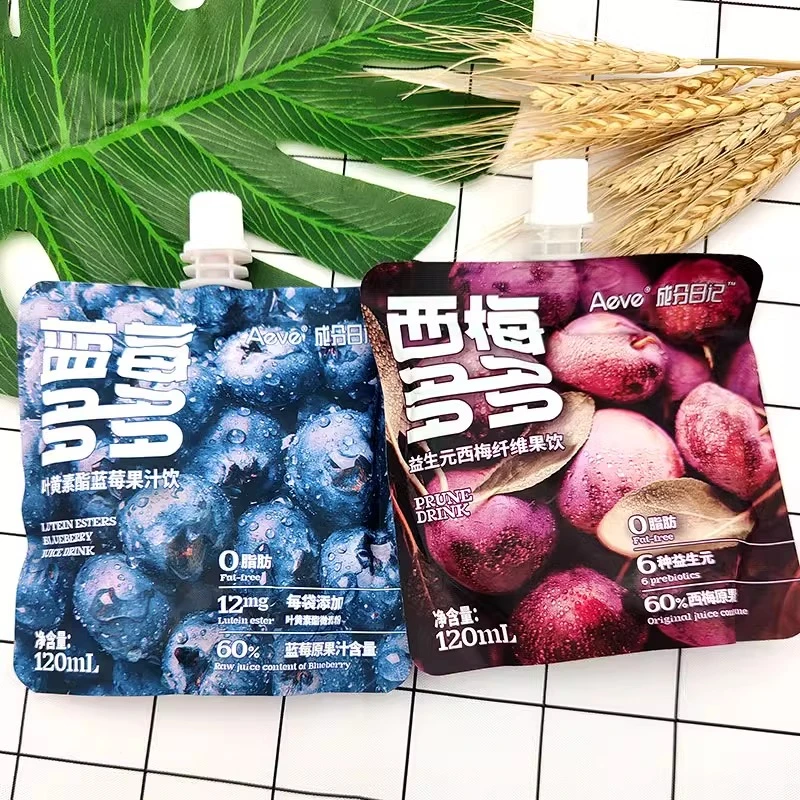 26年5月到期成分日记纤维果蔬汁饮料蓝莓西梅多多120ml夏季解腻果汁饮料发1袋西梅汁