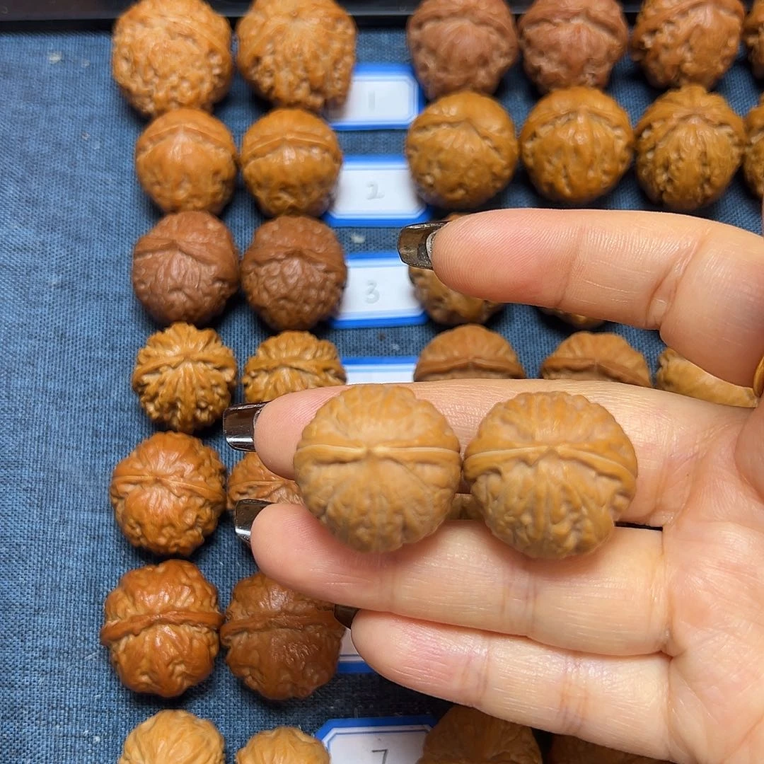 文玩核桃吊坠小板栗25尺全品无修