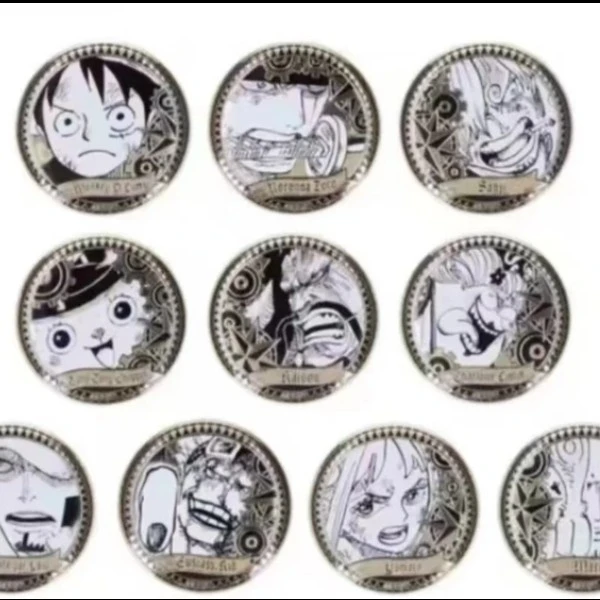 【海贼王】海贼王黄金吧唧 盲盒代拆