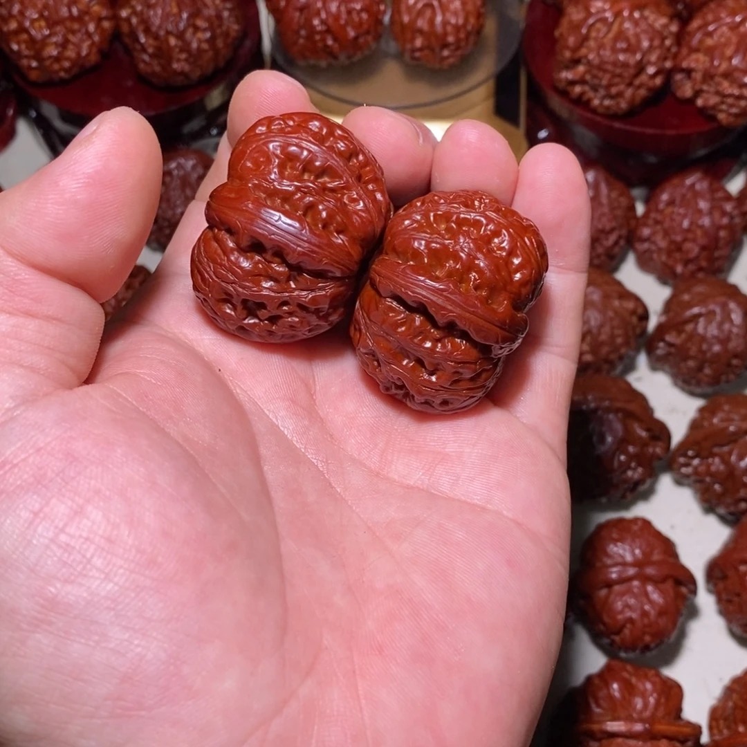 杭***墩文玩核桃吊坠元宝元宝元宝