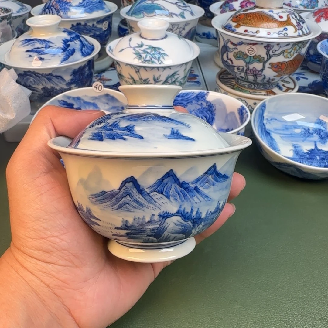 纯手绘纯手工茶具43