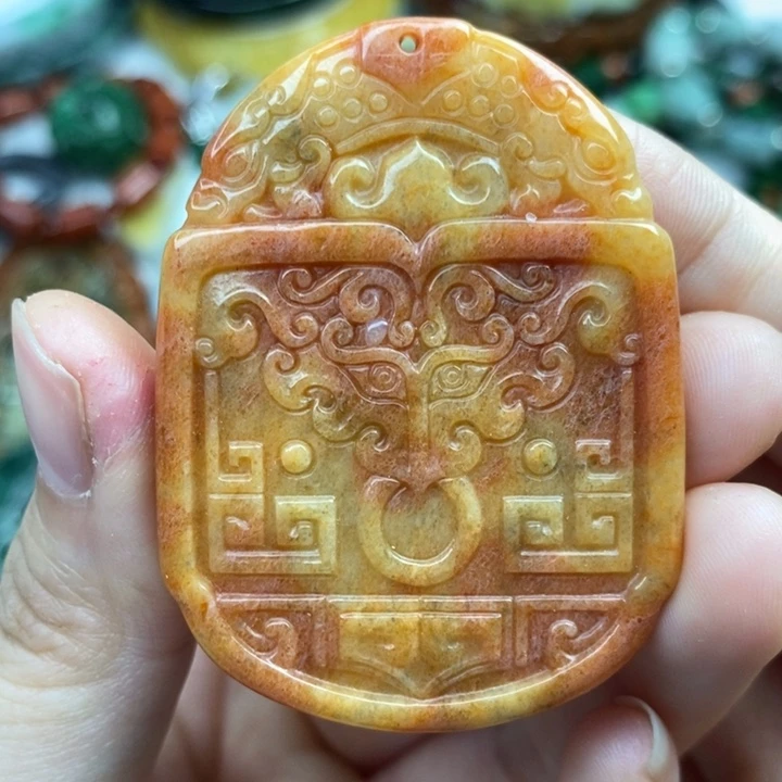颈饰未镶嵌翡翠吊坠
