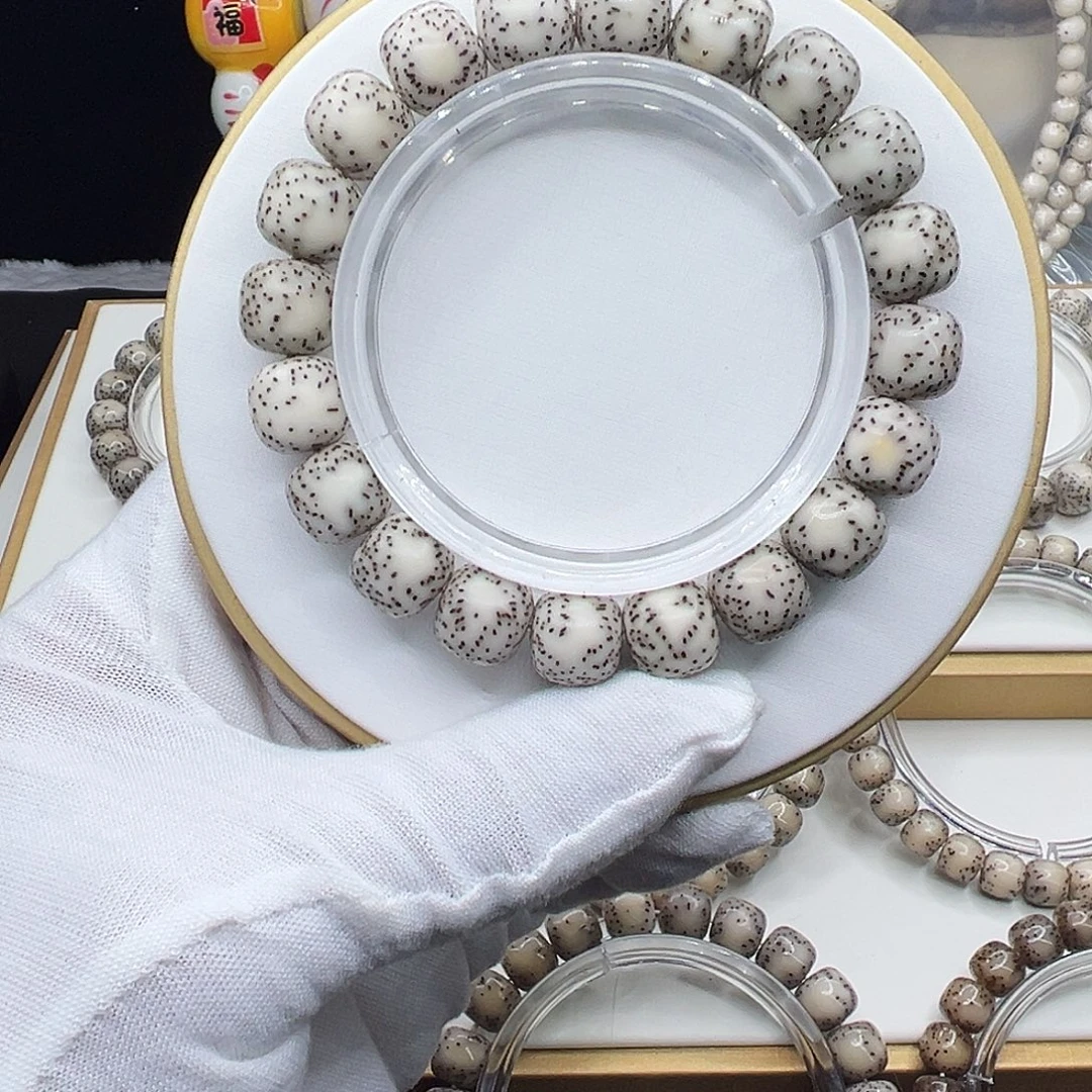 星月菩提手串骨瓷白12✖️11双留白